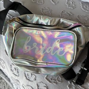 Bride Fanny pack and sparkle sarong